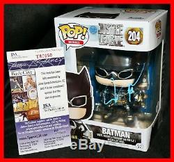 Rare Ben Affleck Signed Batman Justice League Funko POP JSA PSA BAS