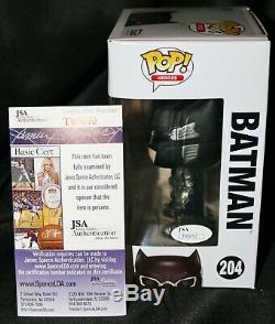 Rare Ben Affleck Signed Batman Justice League Funko POP JSA PSA BAS