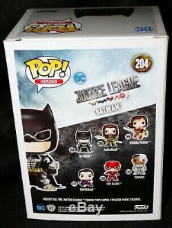 Rare Ben Affleck Signed Batman Justice League Funko POP JSA PSA BAS