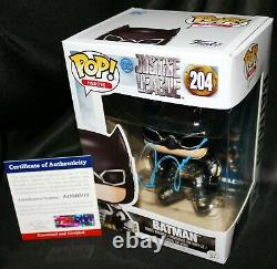 Rare Ben Affleck Signed Batman Justice League Funko POP PSA JSA BAS