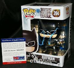 Rare Ben Affleck Signed Batman Justice League Funko POP PSA JSA BAS
