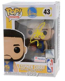 Rare Steph Curry Golden State Warriors Signed Funko Pop Ltd Edition Of 100