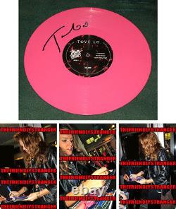 Rare TOVE LO signed Autographed TRUTH SERUM 10 PINK VINYL RSD PROOF COA