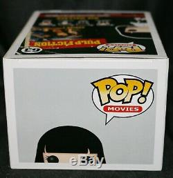 Rare Uma Thurman Signed Mia Wallace Pulp Fiction Funko Pop Psa Jsa