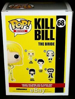 Rare Uma Thurman Signed The Bride Kill Bill Autograph Funko Pop Psa Jsa