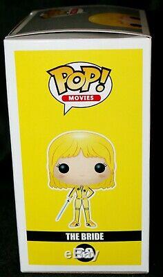 Rare Uma Thurman Signed The Bride Kill Bill Autograph Funko Pop Psa Jsa