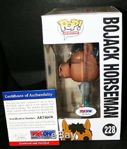 Rare! Will Arnett Signed Autographed Bojack Bo Jack Horseman Funko POP PSA JSA