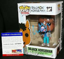 Rare! Will Arnett Signed Autographed Bojack Bo Jack Horseman Funko POP PSA JSA