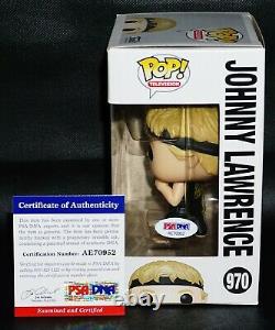 Rare William Zabka Signed Cobra Kai Karate Kid Johnny Lawrence Funko POP PSA