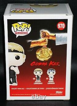 Rare William Zabka Signed Cobra Kai Karate Kid Johnny Lawrence Funko POP PSA