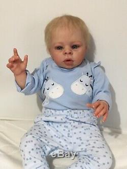 Reborn doll Dominic by Laura Tuzio Ross/signed COA/full Limbs/NEW