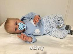 Reborn doll Dominic by Laura Tuzio Ross/signed COA/full Limbs/NEW