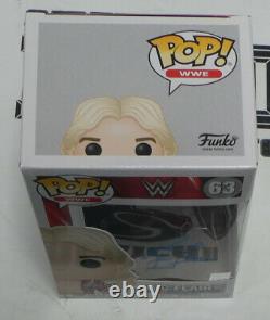 Ric Flair Signed WWE Funko Pop #63 Vinyl Action Figure BAS Beckett COA Autograph