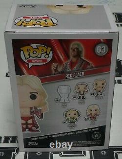 Ric Flair Signed WWE Funko Pop #63 Vinyl Action Figure BAS Beckett COA Autograph