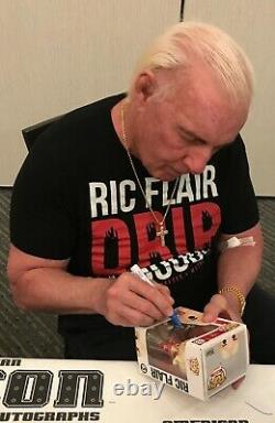 Ric Flair Signed WWE Funko Pop #63 Vinyl Action Figure BAS Beckett COA Autograph