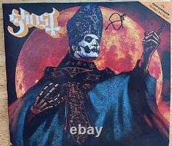 Rock Band Ghost 7 Single Hunters Moon Autographed Red Vinyl (Limited Edition)