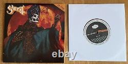 Rock Band Ghost 7 Single Hunters Moon Autographed Red Vinyl (Limited Edition)