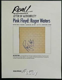 Roger Waters Signed Pink Floyd The Wall Vinyl Autograph Record 3 LOA Beckett