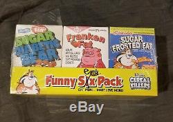 Ron English Popaganda Cereal Killers Funny Six Sex Pack NYCC SIGNED
