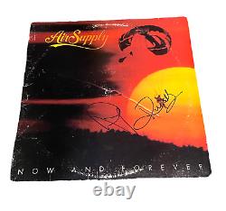 Russell Hitchcock Graham Russell Signed Autograph Air Supply Album Vinyl Lp Bas