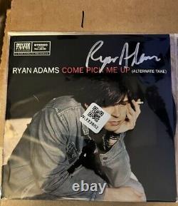 Ryan Adams Autograph Come Pick Me Uo Signed Vinyl Alternate Take SOLD OUT RARE