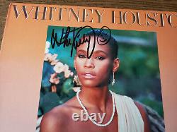 SIGNED 1980s VG++ Whitney Houston Whitney Houston 8212 LP33