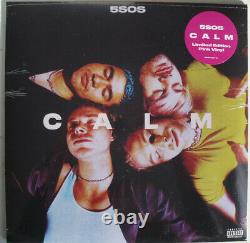 SIGNED 5 SOS Calm LP Pink 5 Seconds of Summer SOLD OUT VINYL EXCLUSIVE