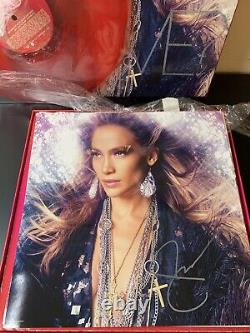 SIGNED Jennifer Lopez LOVE Glitterati Box Set CD Vinyl LP Autographed Litho JLO