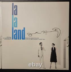 SIGNED La La Land soundtrack vinyl Autographed By Justin Hurwitz RARE New