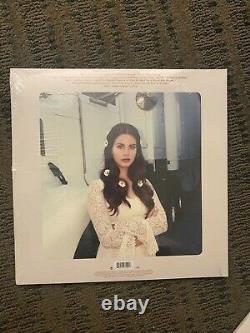 SIGNED Lana Del Rey Lust For Life Coke Bottle Clear Vinyl Record 2xLP Brand New