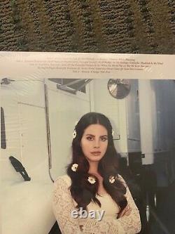 SIGNED Lana Del Rey Lust For Life Coke Bottle Clear Vinyl Record 2xLP Brand New