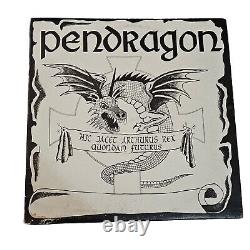 SIGNED Pendragon Dun Raven Vinyl LP 1972 Celtic Folk Rhode Island Private Press