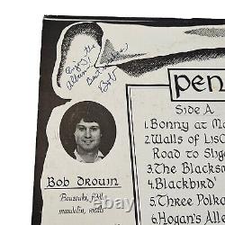SIGNED Pendragon Dun Raven Vinyl LP 1972 Celtic Folk Rhode Island Private Press