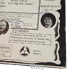 SIGNED Pendragon Dun Raven Vinyl LP 1972 Celtic Folk Rhode Island Private Press