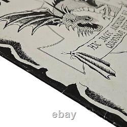 SIGNED Pendragon Dun Raven Vinyl LP 1972 Celtic Folk Rhode Island Private Press