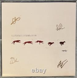 SIGNED Rarity Lower Feeling Transparent Orange LP Vinyl Record /25