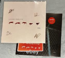 SIGNED Rarity Lower Feeling Transparent Orange LP Vinyl Record /25