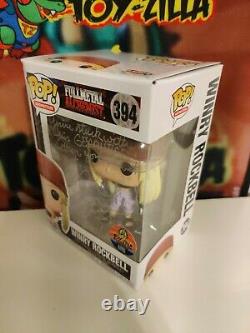 SIGNED winry CAITLIN GLASS Funko Pop +COA +Case MINT TOYZILLA CERTIFIED #15 FMA