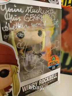 SIGNED winry CAITLIN GLASS Funko Pop +COA +Case MINT TOYZILLA CERTIFIED #15 FMA