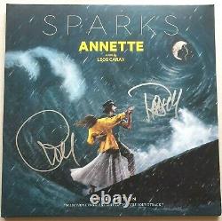 SPARKS ANNETTE OST LP In-Person Signed Autographed Vinyl LP Ron Russell Mael