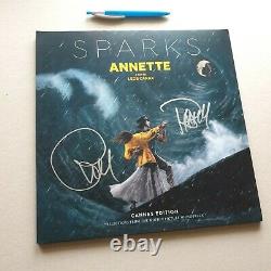 SPARKS ANNETTE OST LP In-Person Signed Autographed Vinyl LP Ron Russell Mael