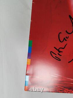 STEAM Peter Gabriel Signed Autographed US Vinyl Album PROOF JSA COA