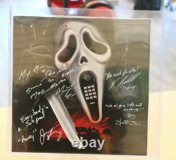 Scream Cast Autographed Vinyl Soundtrack JSA LOOK FREE SHIPPING
