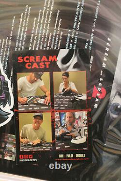 Scream Cast Autographed Vinyl Soundtrack JSA LOOK FREE SHIPPING