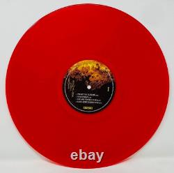 Sepultura Above The Remains SIGNED AUTOGRAPHED RED Vinyl Record LP JSA CERT
