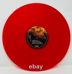 Sepultura Above The Remains SIGNED AUTOGRAPHED RED Vinyl Record LP JSA CERT