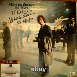 Signed Album Lp The Late Warren Zevon The Envoy 1982 Songwriter-singer -gai