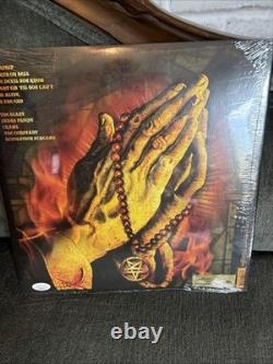 Signed Anthrax Vinyl Autographed Blue Worship Music LP Sealed JSA #144/399