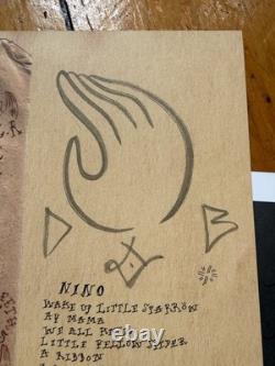 Signed / Autographed Devendra Banhart Rejoicing in the Hands / Nino Rojo LP