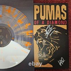 Signed! Black Pumas Chronicles of a Diamond Autographed Vinyl Orange Splatter LP